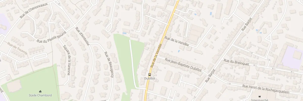 Plan du 90 Rue de la Vendée à Cholet