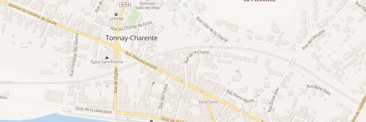 Plan du 5 Rue de la Charre à Tonnay-Charente