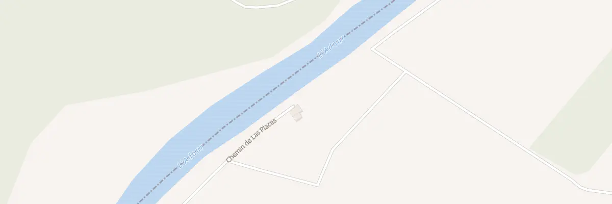 Plan du 2552 Che de Las Places à Saint-Jean-de-Lier