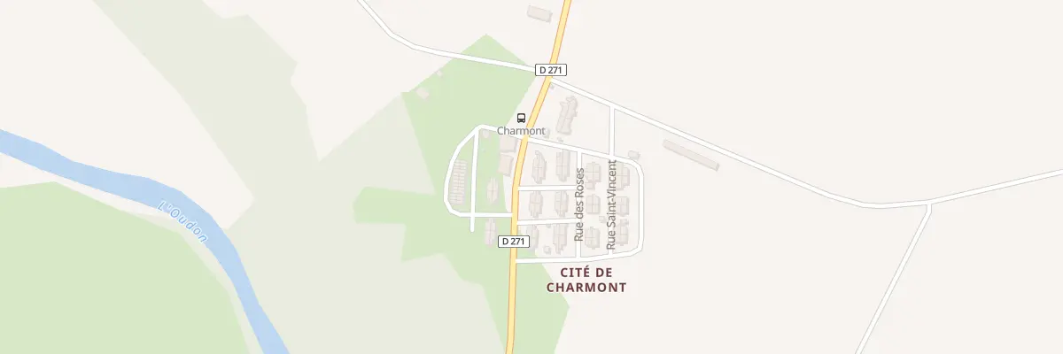 Plan du 11 Rte de Charmont (Nyoiseau) à Segré-en-Anjou Bleu