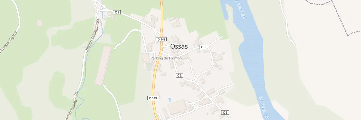 Plan du 10 Rue d’Arrotz à Ossas-Suhare