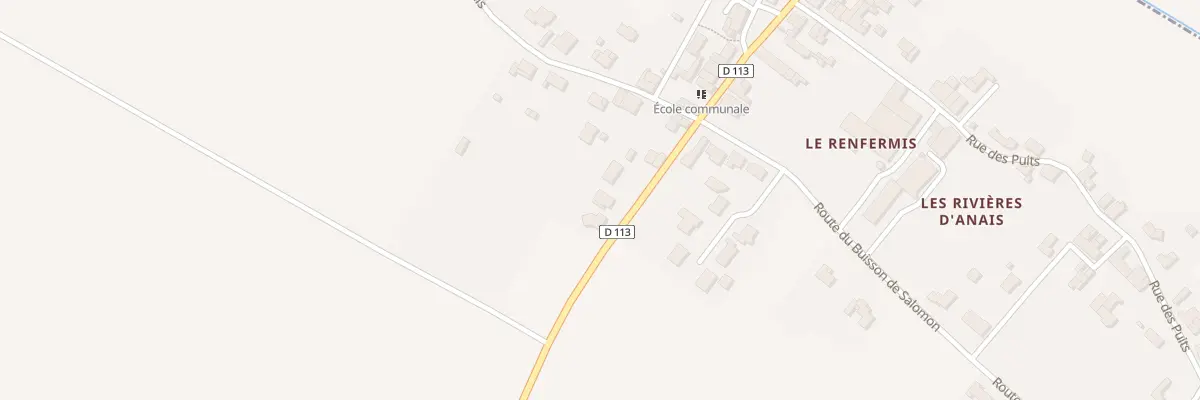 Plan du 2 Rue Rue de l’Aunis à Anais
