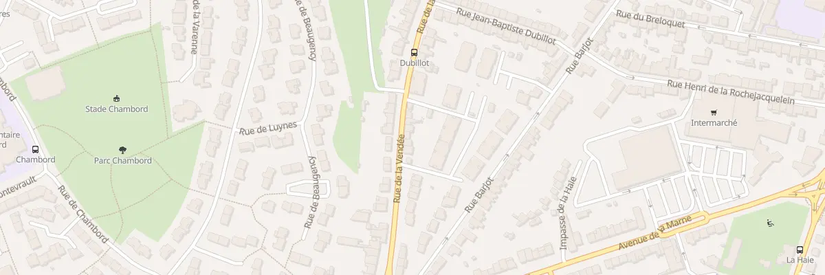 Plan du 133 Rue de la Vendée à Cholet