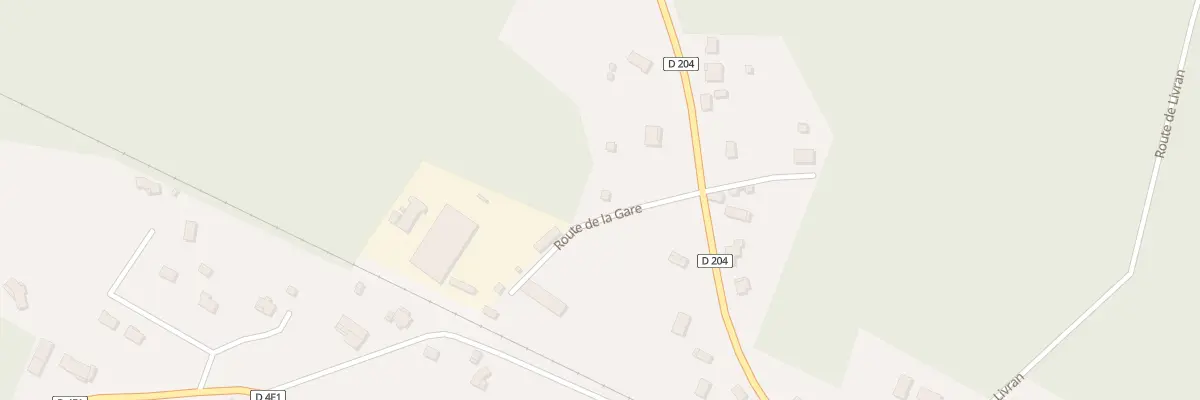 Plan du 2 Rte de la Gare à Saint-Germain-d’Esteuil