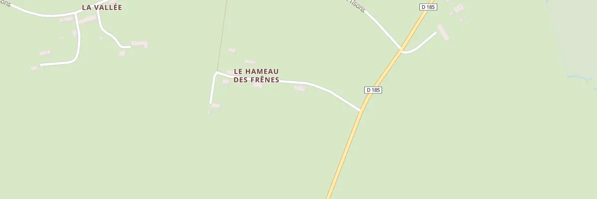 Plan du 1 Che du Hameau des Frênes à Souleuvre en Bocage