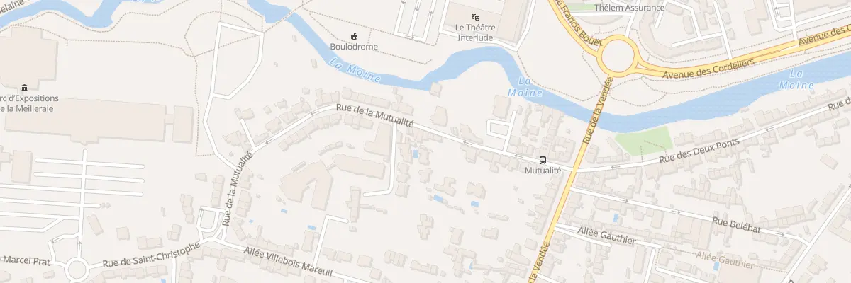 Plan du 33 Rue de la Mutualité à Cholet