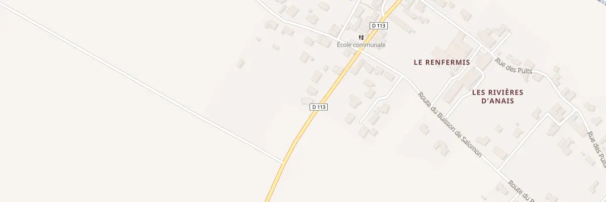 Plan du 2B Rue Rue de l’Aunis à Anais