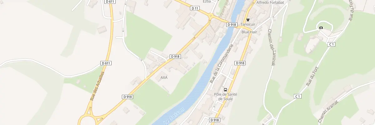 Plan du 23 Rue de la Navarre à Mauléon-Licharre