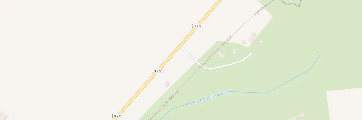 Plan du 1 Les Aunais à Astillé
