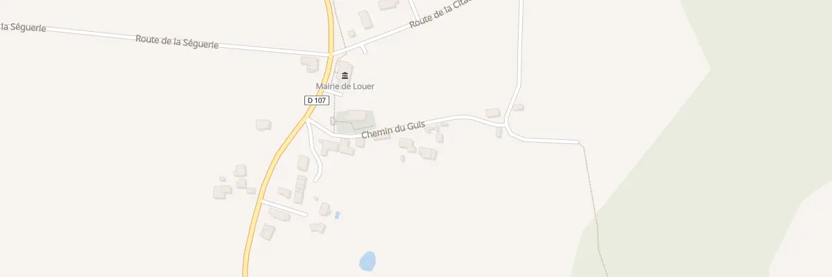 Plan du 138 Che du Guis à Louer