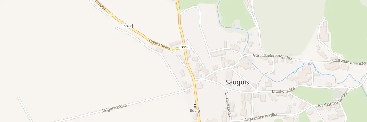 Plan du 5043 Village à Sauguis-Saint-Étienne