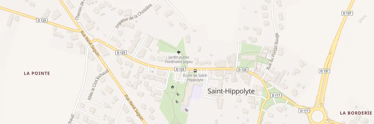 Plan du 30Q Rue de la République à Saint-Hippolyte
