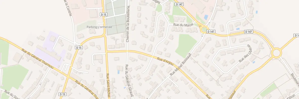 Plan du 1 Rue des Mauges au May-sur-Èvre