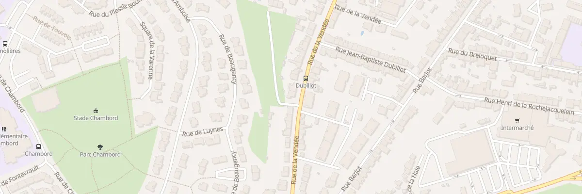 Plan du 108 Rue de la Vendée à Cholet