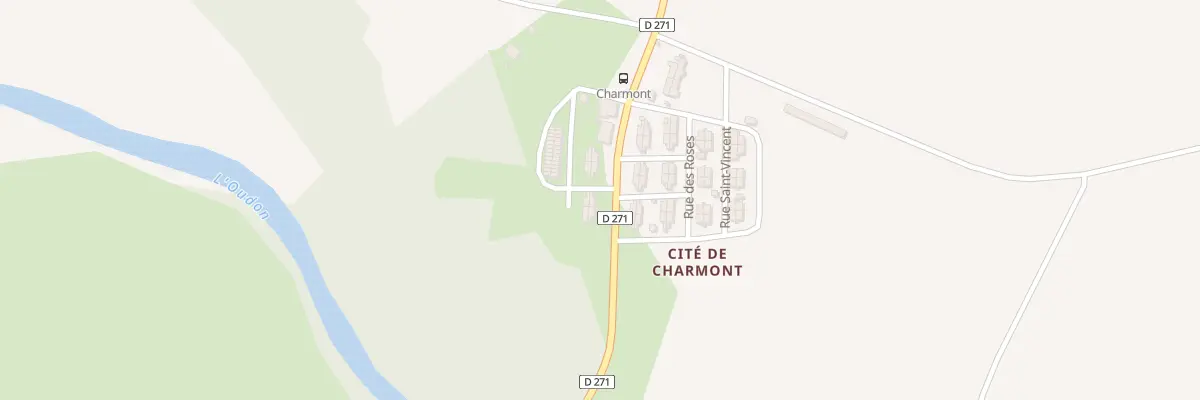 Plan du 10 Rte de Charmont (Nyoiseau) à Segré-en-Anjou Bleu