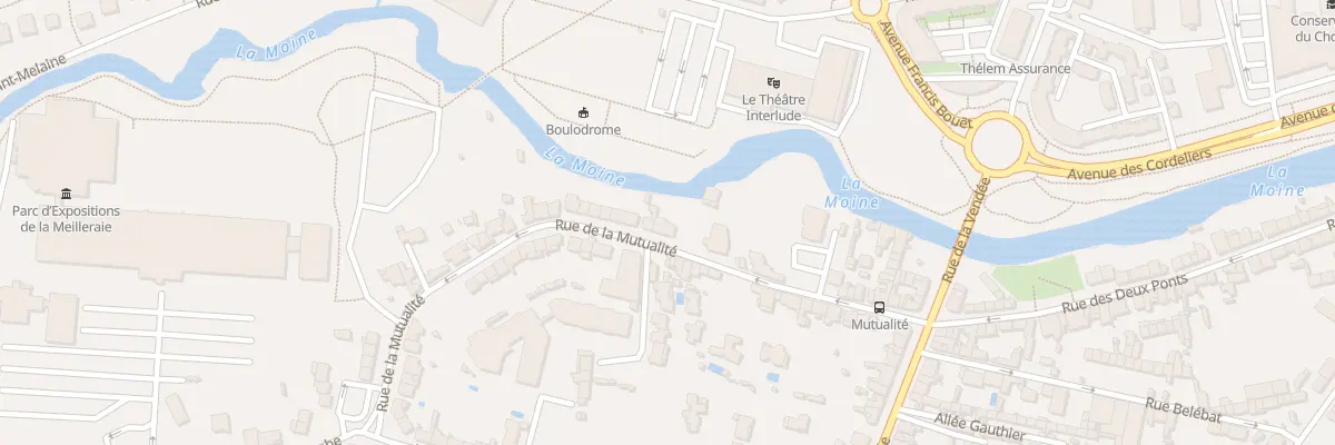 Plan du 38 Rue de la Mutualité à Cholet