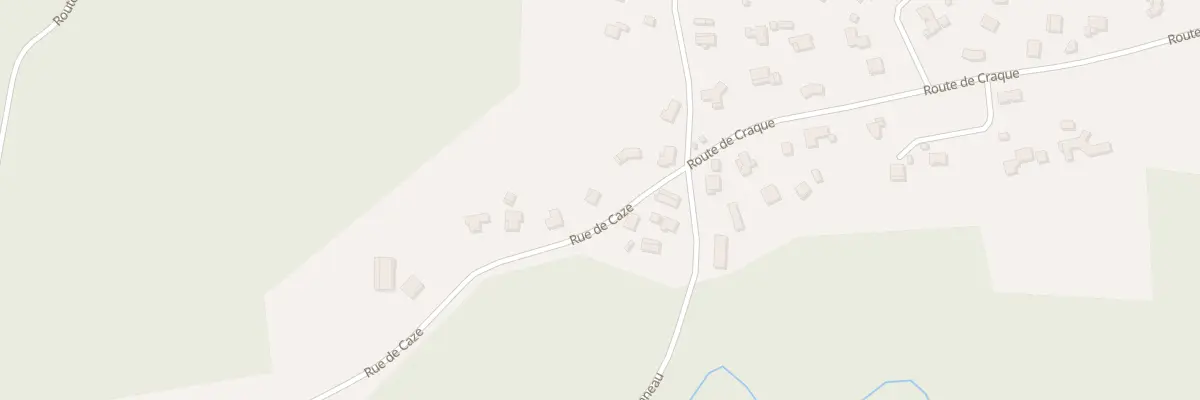Plan du 95B Rue de Caze à Mios