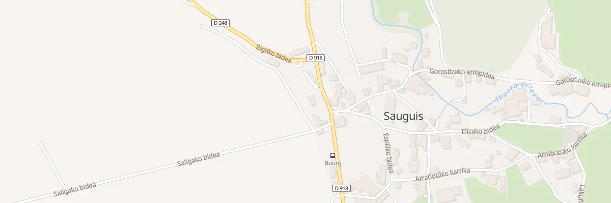 Plan du 5090 Village à Sauguis-Saint-Étienne