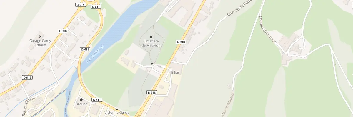 Plan du 57 Av de Tréville à Mauléon-Licharre