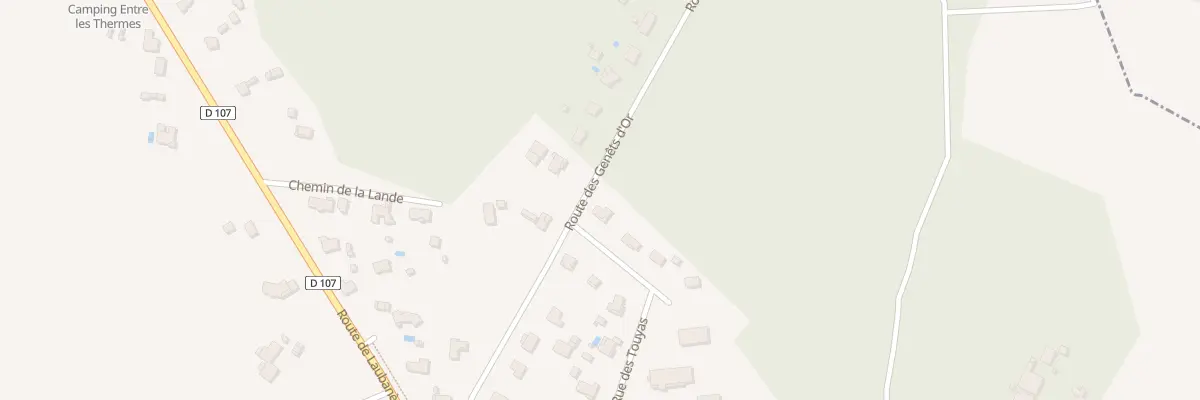 Plan du 29 Rue des Touyas à Louer