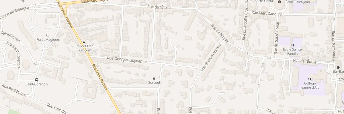 Plan du 37 Rue Georges Guynemer à Cholet