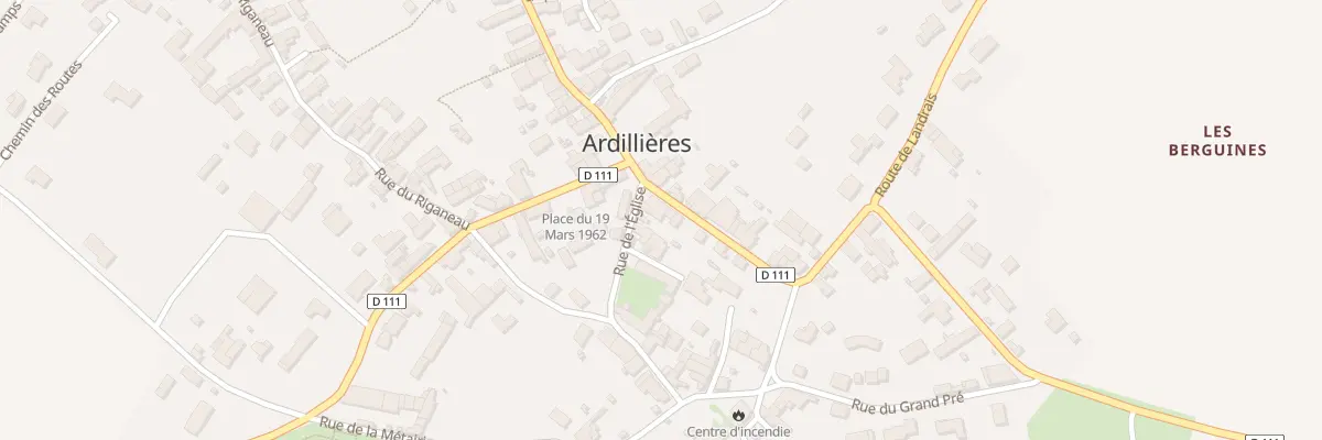 Plan du 2B Rue de l’Eglise à Ardillières