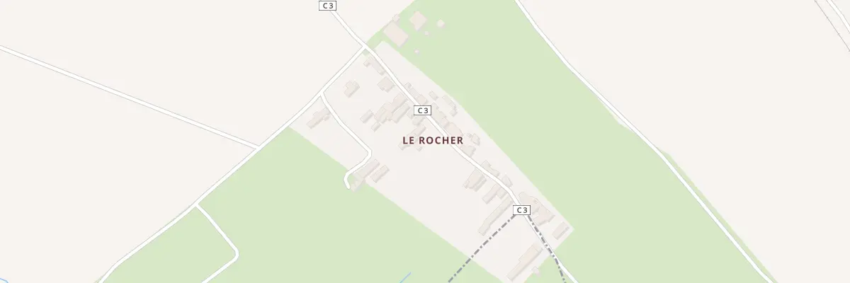 Plan du 18 Le Rocher à L’Île-d’Elle