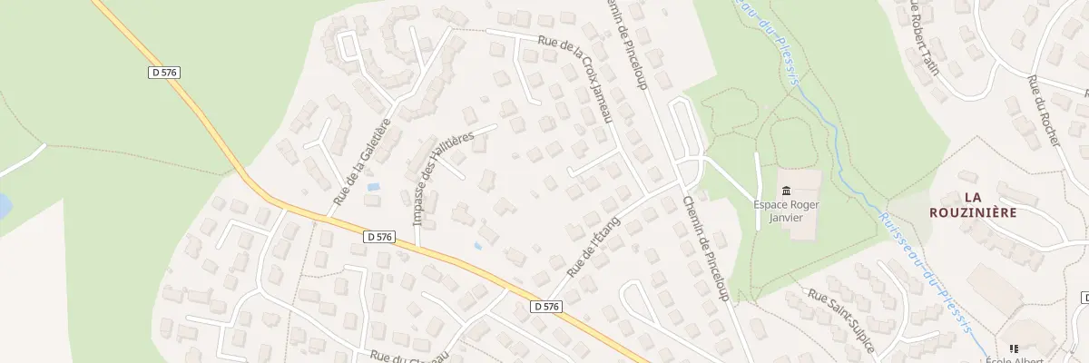 Plan du 3 Rue du plessis au Genest-Saint-Isle