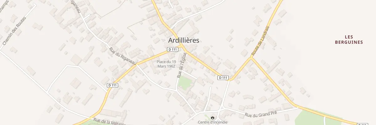 Plan du 2 Rue de l’Eglise à Ardillières