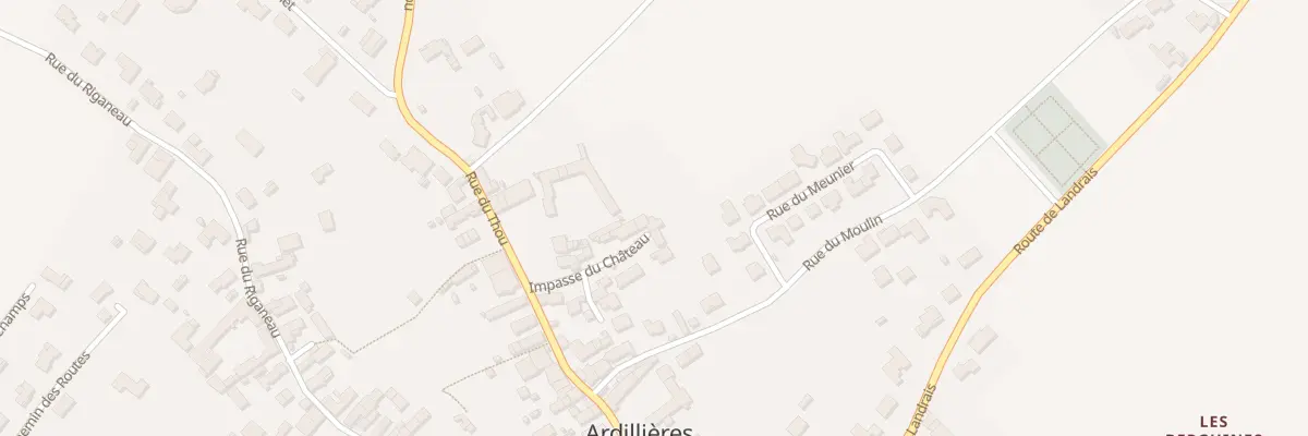 Plan du 11B Imp du Château à Ardillières