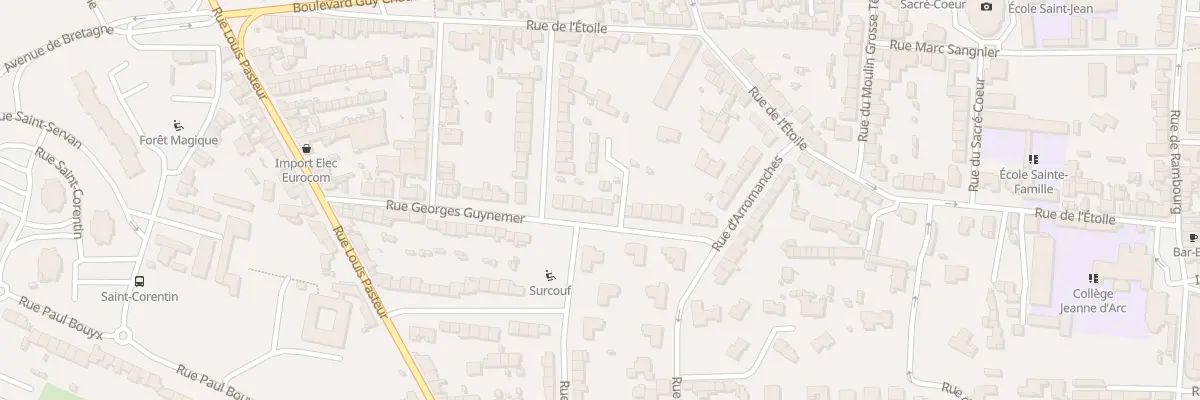 Plan du 35 Rue Georges Guynemer à Cholet