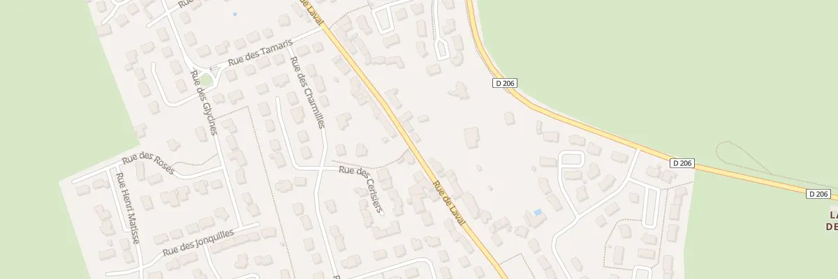 Plan du 47 Rue de Laval à La Baconnière
