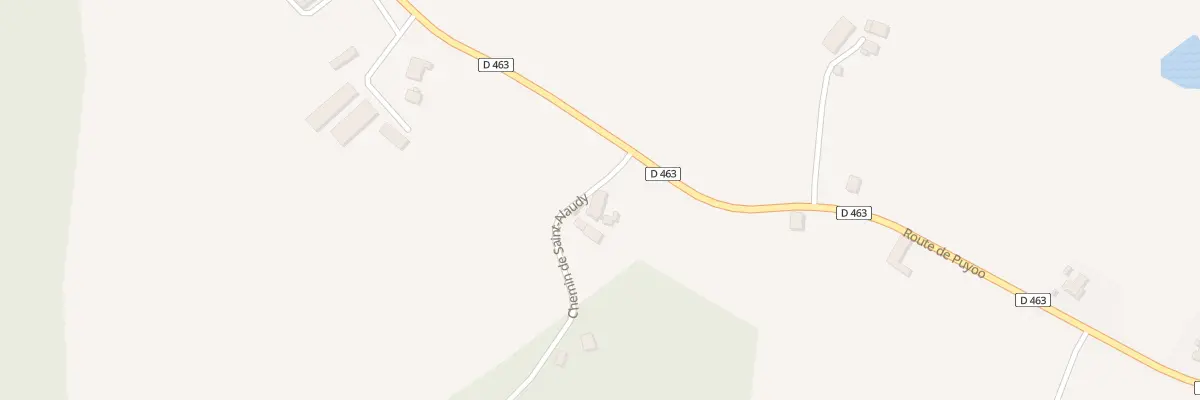 Plan du 25 Che de Saint Alaoudy à Ossages