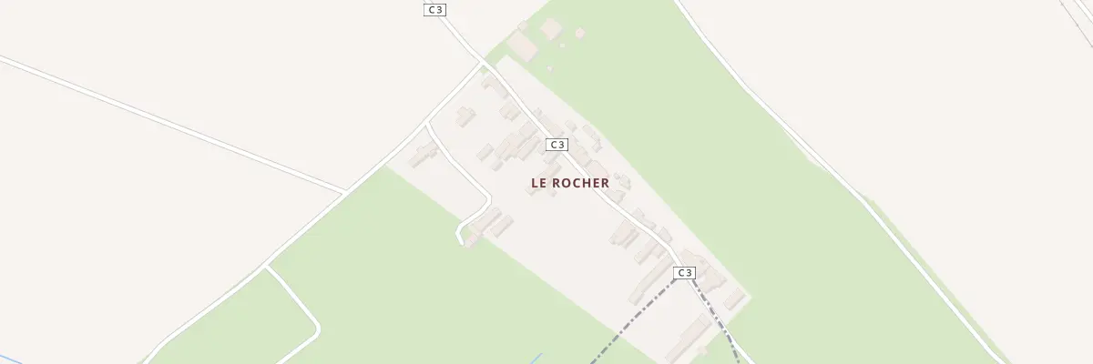 Plan du 18A Le Rocher à L’Île-d’Elle
