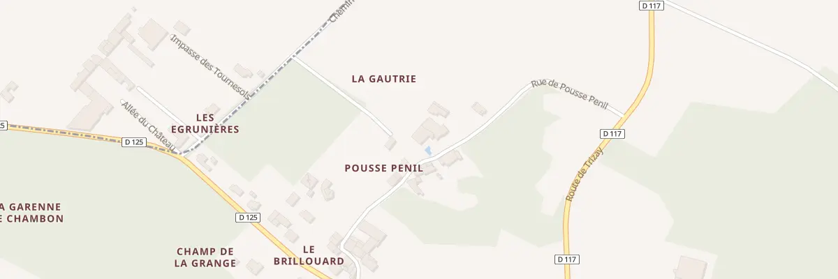 Plan du 8 Rue de Pousse Penil à Sainte-Radegonde