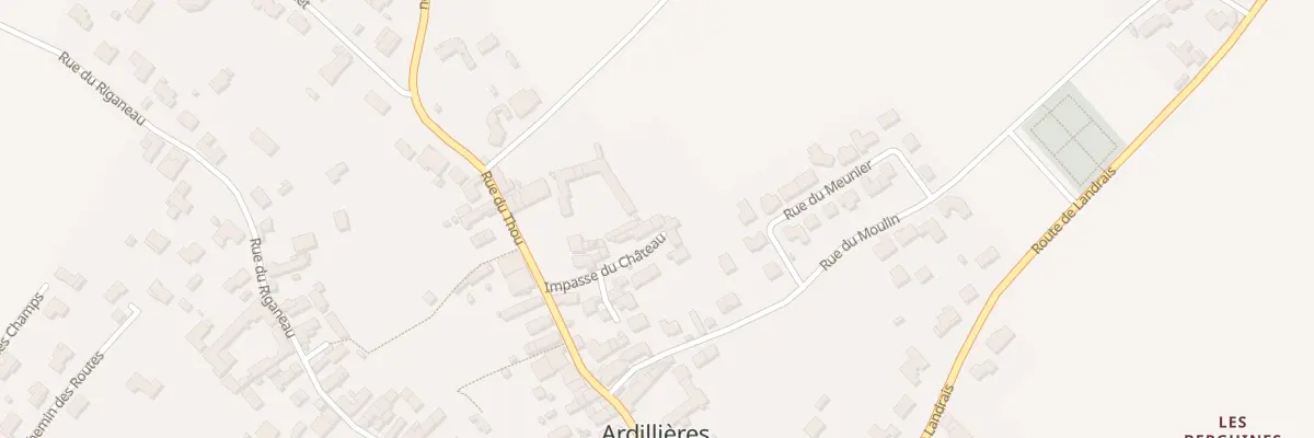 Plan du 11 Imp du Château à Ardillières