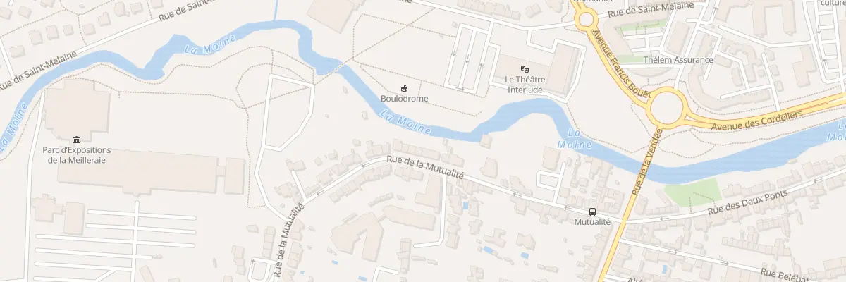 Plan du 44 Rue de la Mutualité à Cholet