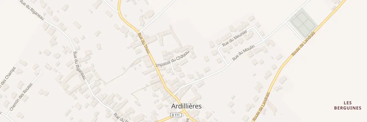 Plan du 13B Imp du Château à Ardillières