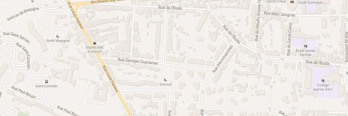 Plan du 31 Rue Georges Guynemer à Cholet