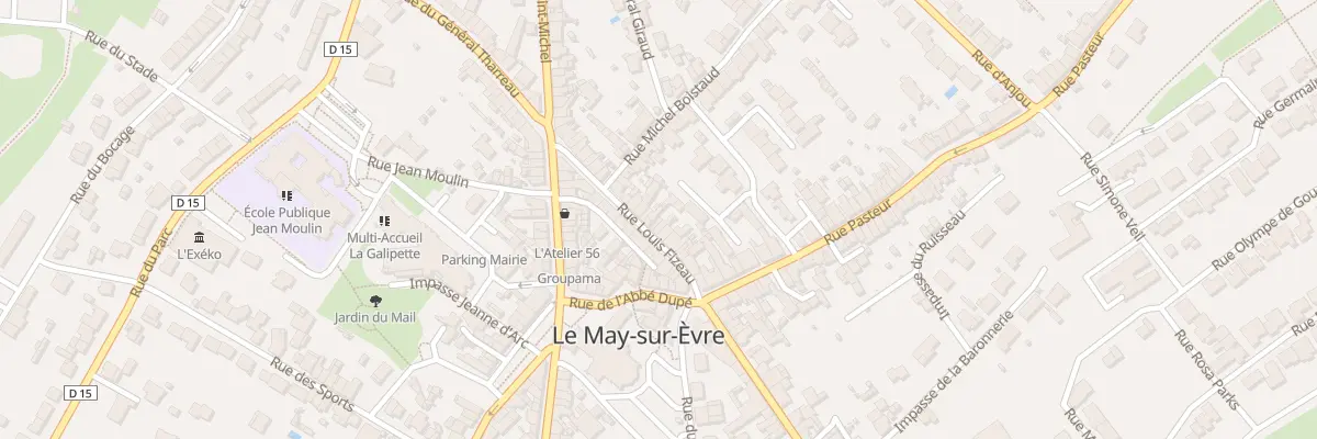Plan du 12B Rue Louis Fizeau au May-sur-Èvre