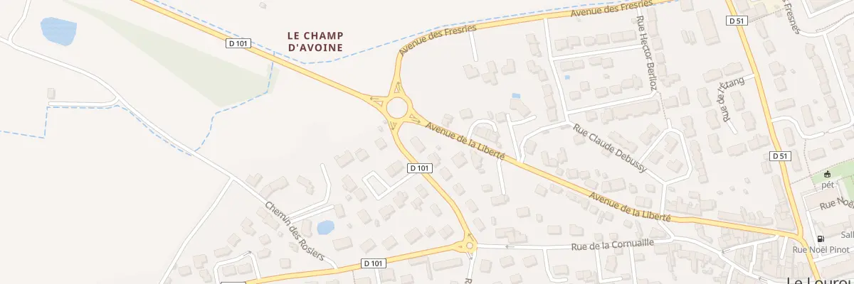 Plan du 11 Rue du Bijou à Val d’Erdre-Auxence