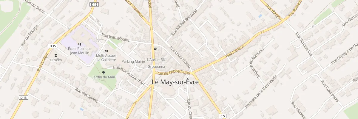 Plan du 25 Rue de la Chesnaie au May-sur-Èvre