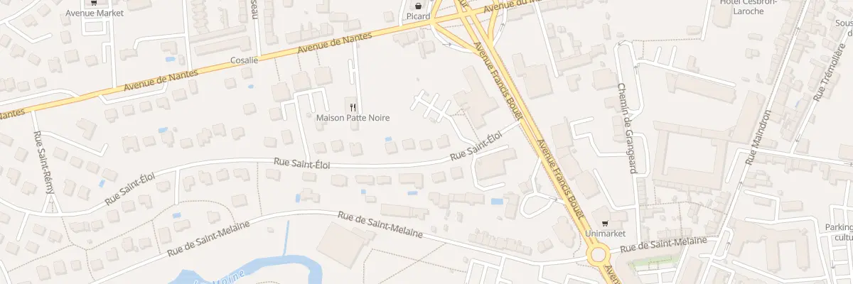 Plan du 6 Rue Saint Eloi à Cholet