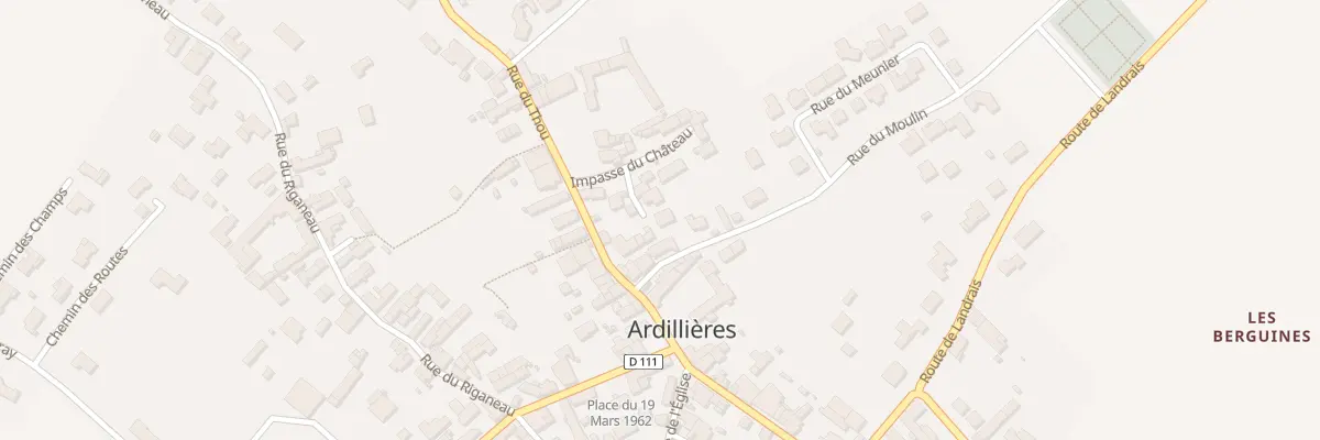 Plan du 3 Imp du Château à Ardillières