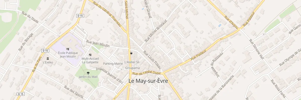 Plan du 16B Rue Louis Fizeau au May-sur-Èvre
