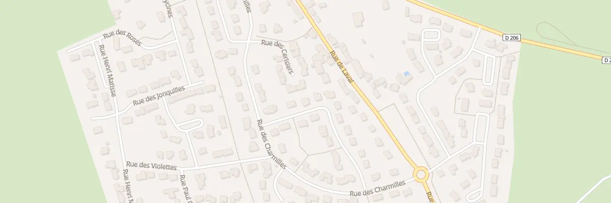 Plan du 5 Rue des Mimosas à La Baconnière