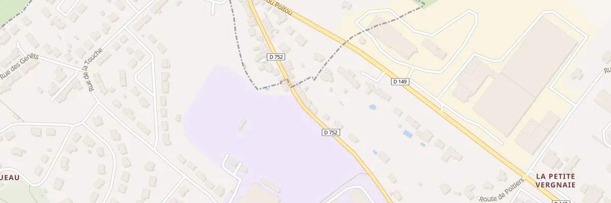 Plan du 80 Bd de la Rochejaquelein à Saint-Laurent-sur-Sèvre