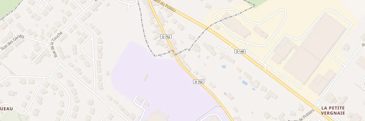 Plan du 82 Bd de la Rochejaquelein à Saint-Laurent-sur-Sèvre