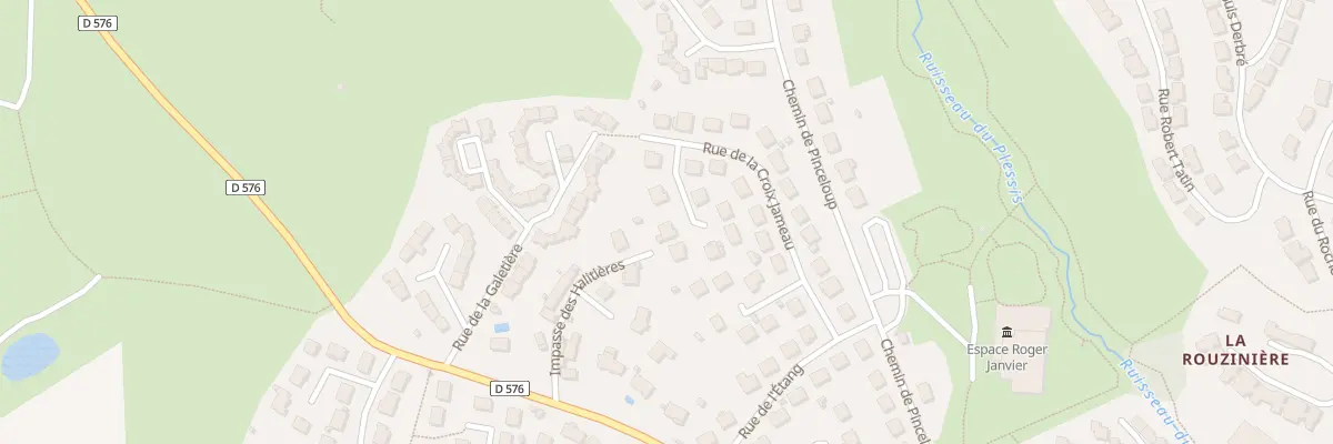 Plan du 6 Rue du clos de la butte au Genest-Saint-Isle