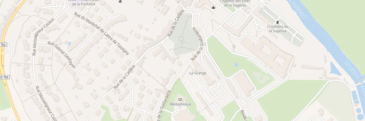 Plan du 2 Rue de la grellarderie à Saint-Laurent-sur-Sèvre